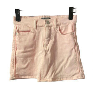 DL1961 BABY PINK JENNY MINI SKIRT